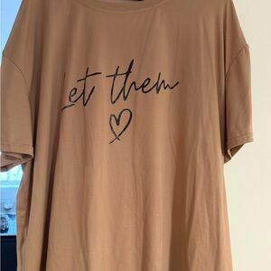 2XL Let them shirt